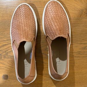 THE FLEXX Tan Woven Men's Loafers